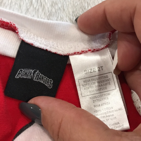 COPY - Power Rangers pajama set for 2years old boy - Picture 6 of 6